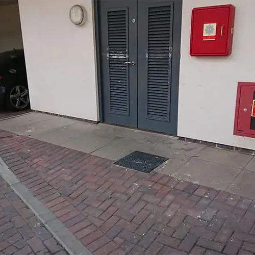 Waste Door Clear